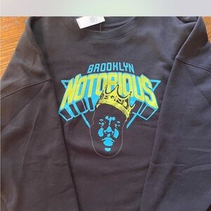 Old Navy Black Graphic Sweatshirt. Notorious BIG